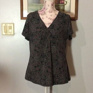 Croft & Barrow Paisley Blouse